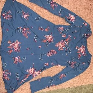 Dress with floral design